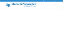 Desktop Screenshot of interfaithstl.org
